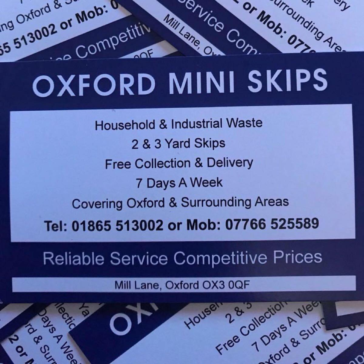 Oxford mini skips - Witney, GB-ENG - Nextdoor