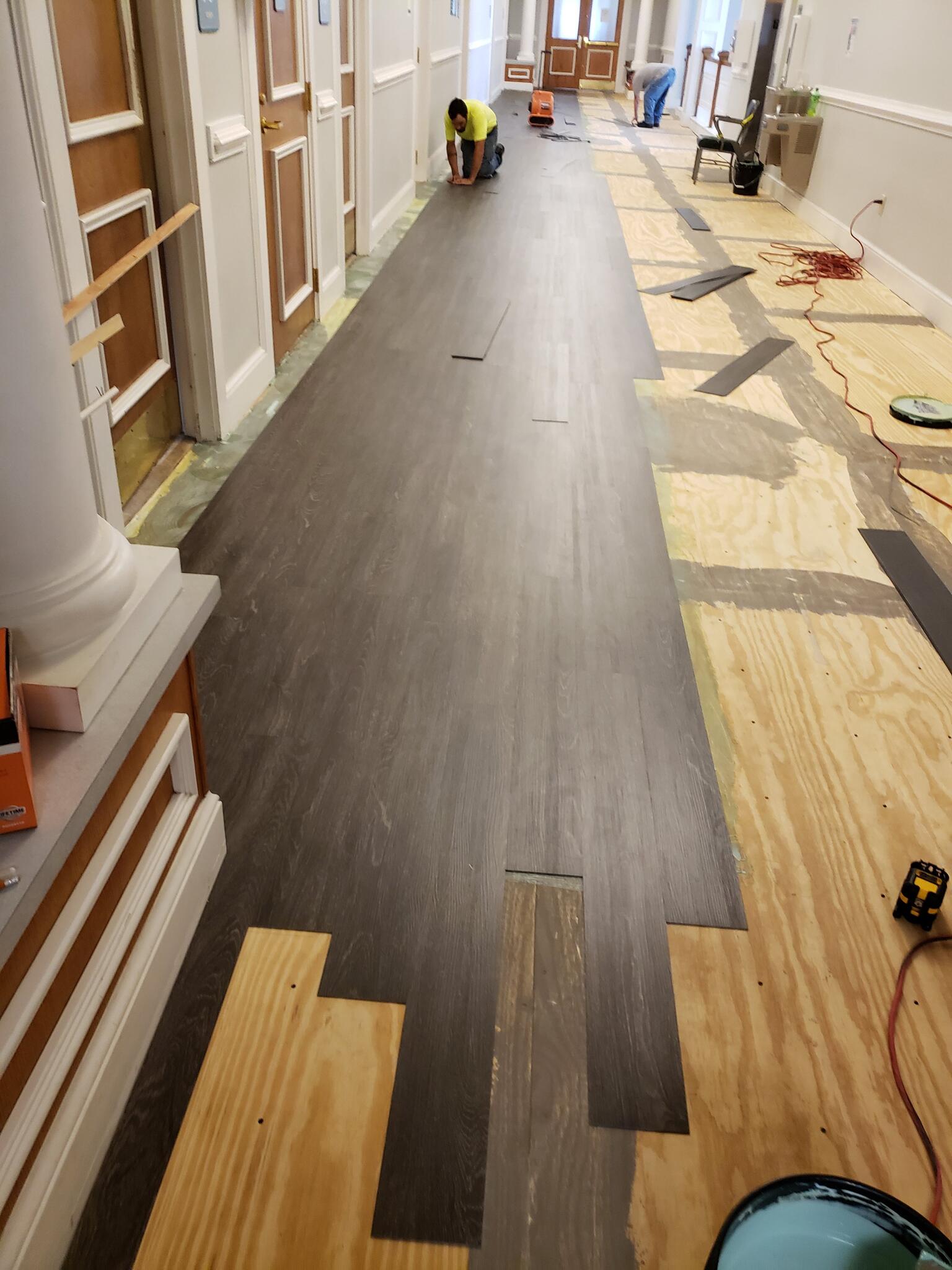 Martin's custom flooring. (hard surface design and installation
