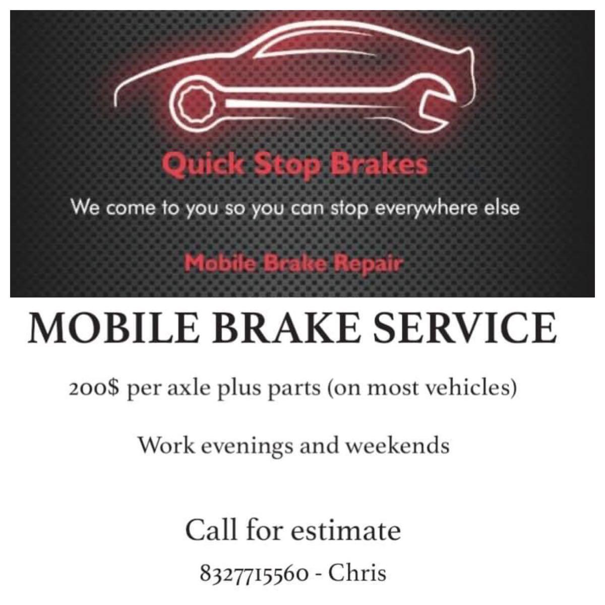 Quick Stop Brakes SA San Antonio, TX Nextdoor