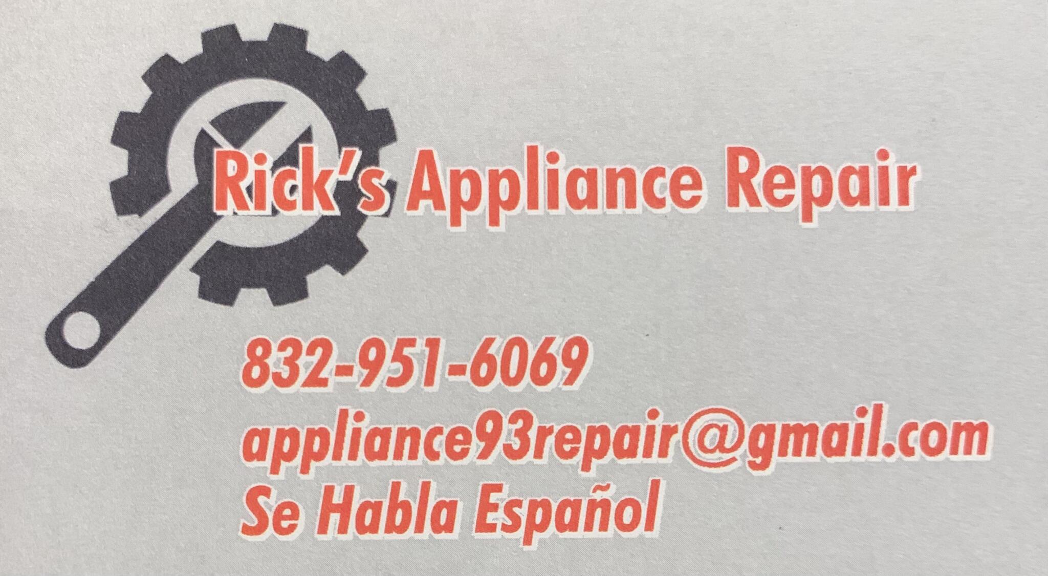 Ricks Appliance Repair - Nextdoor