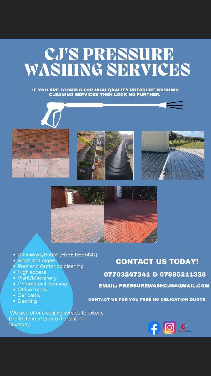 Cj’S pressure washing services Worcester Nextdoor