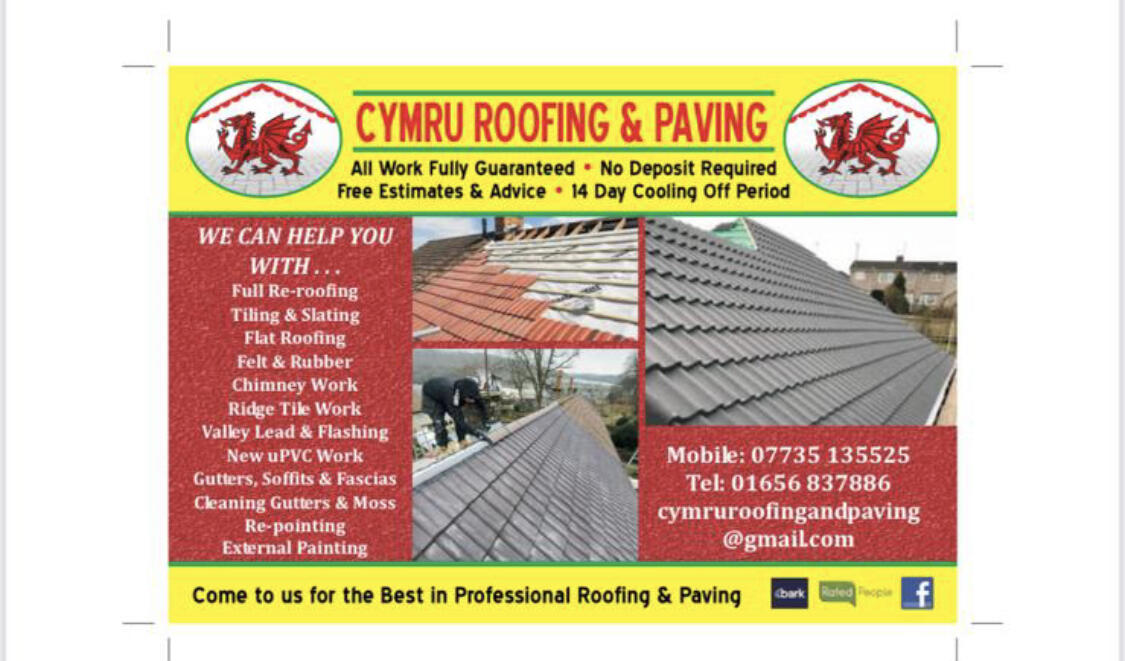 Cymru Roofing&Paving Bridgend Nextdoor