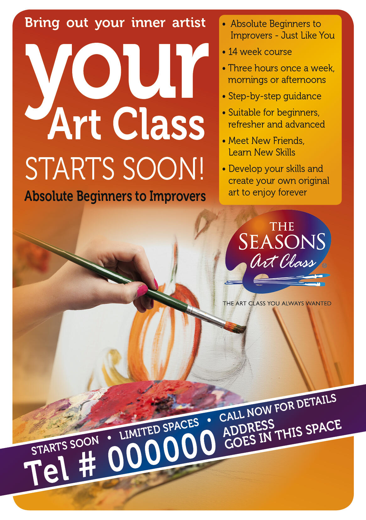 How Much Do Seasons Art Classes Cost