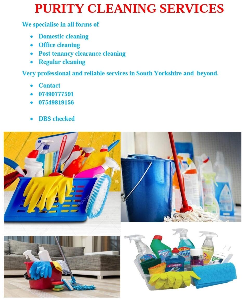 PURITY CLEANING SERVICES Sheffield, GBENG Nextdoor