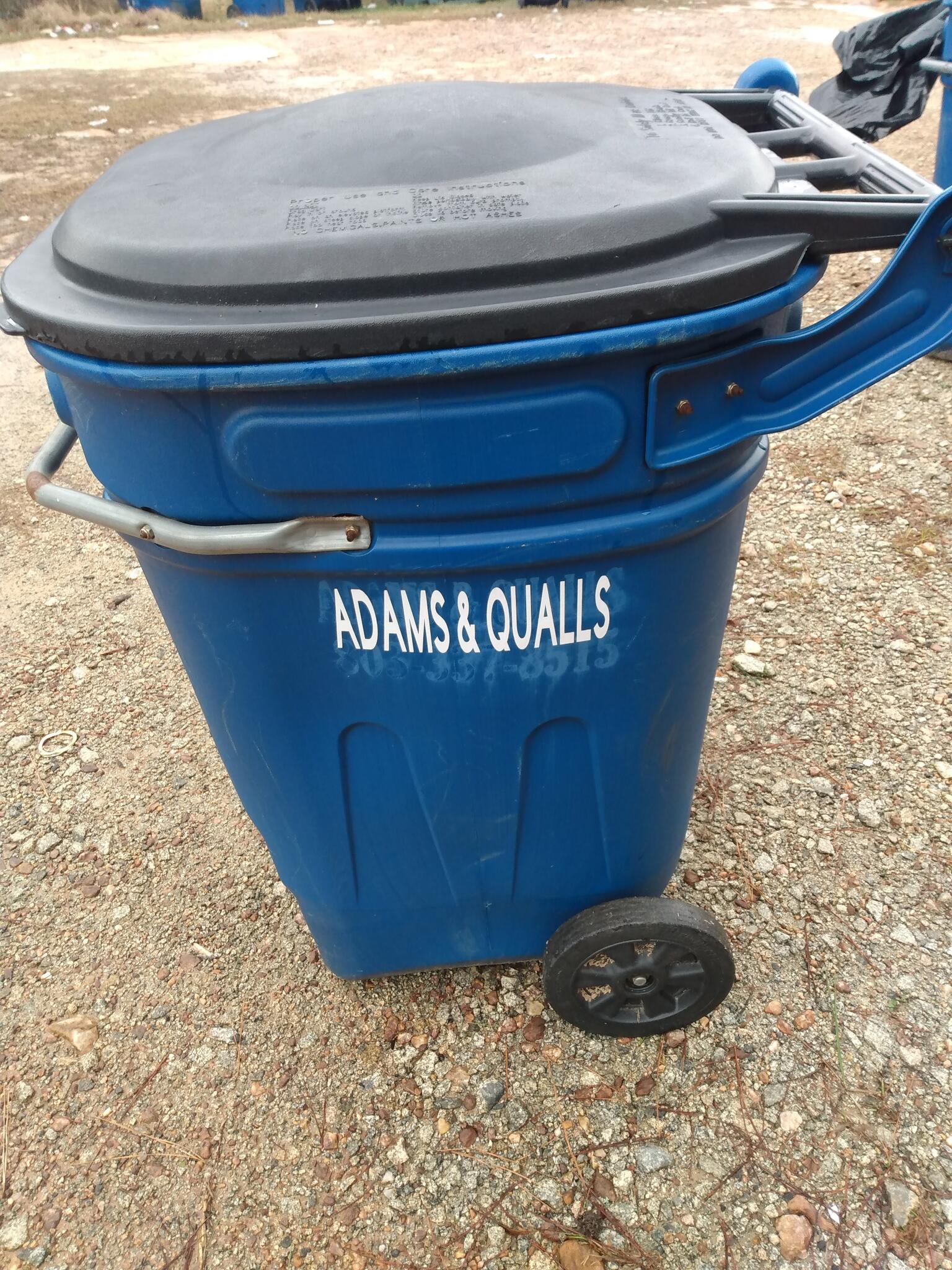 Adams and Qualls trash service - Ridgeway, SC - Nextdoor