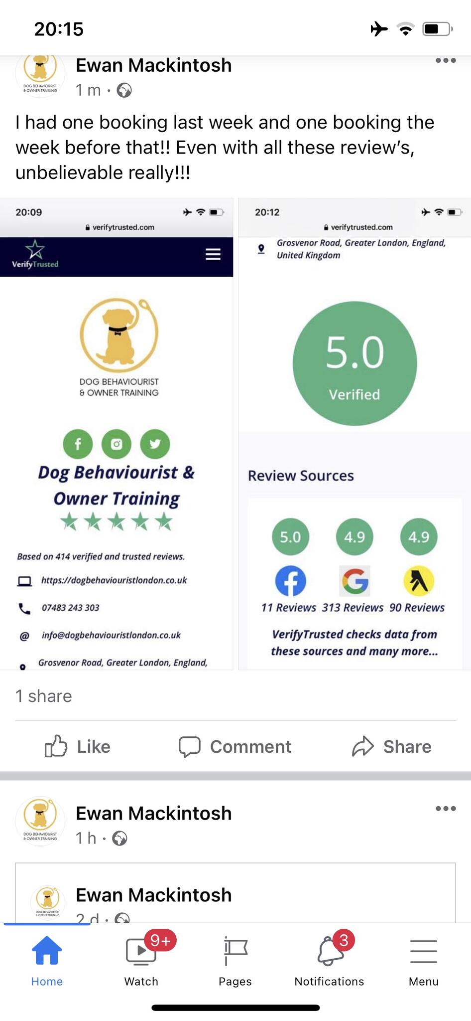 Dog Behaviourist & Owner Training London Nextdoor