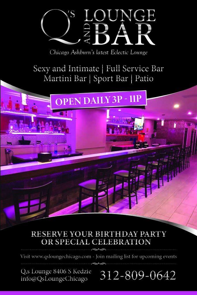 Q's bar and lounge top