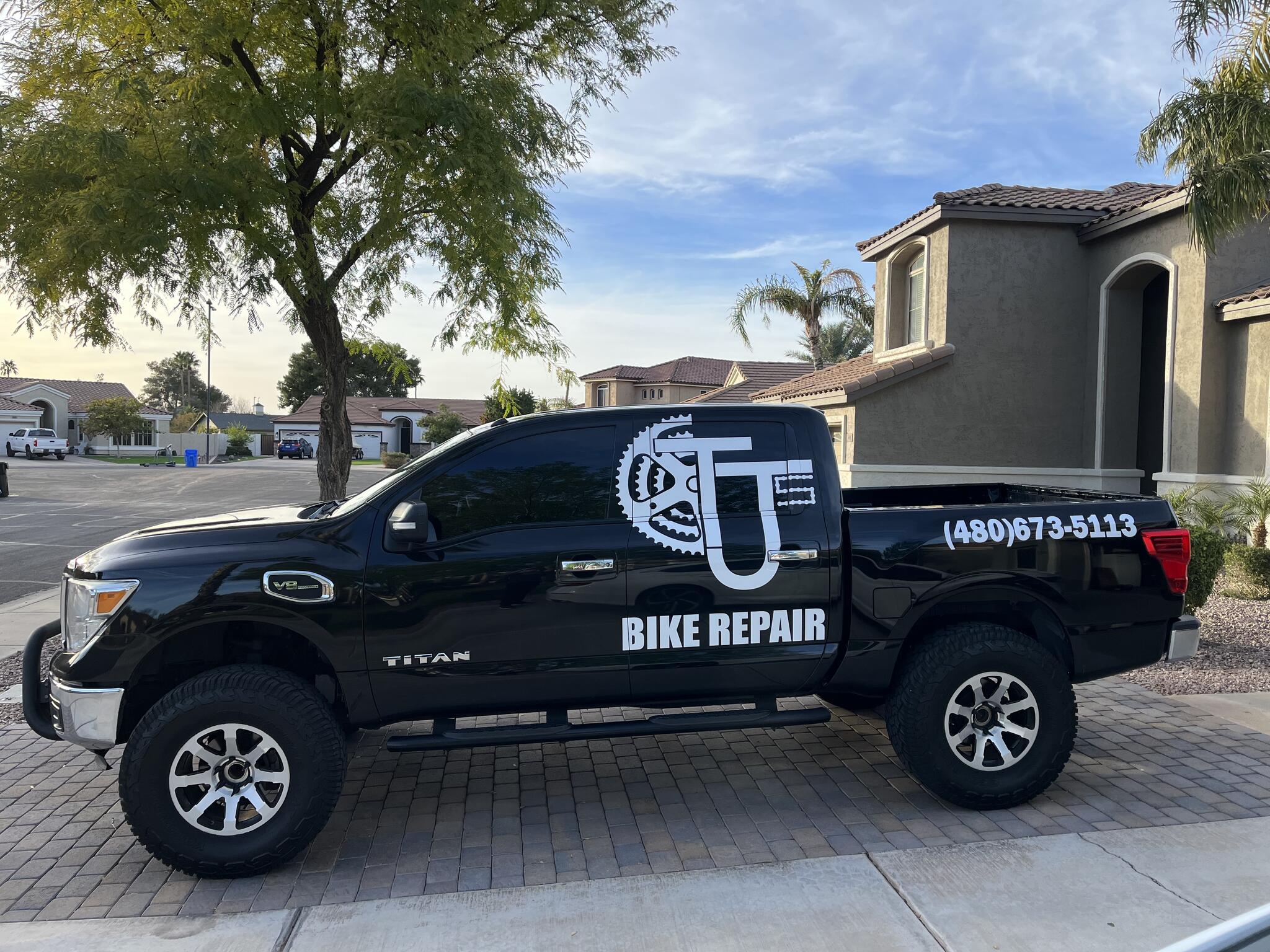 Bike repair online truck