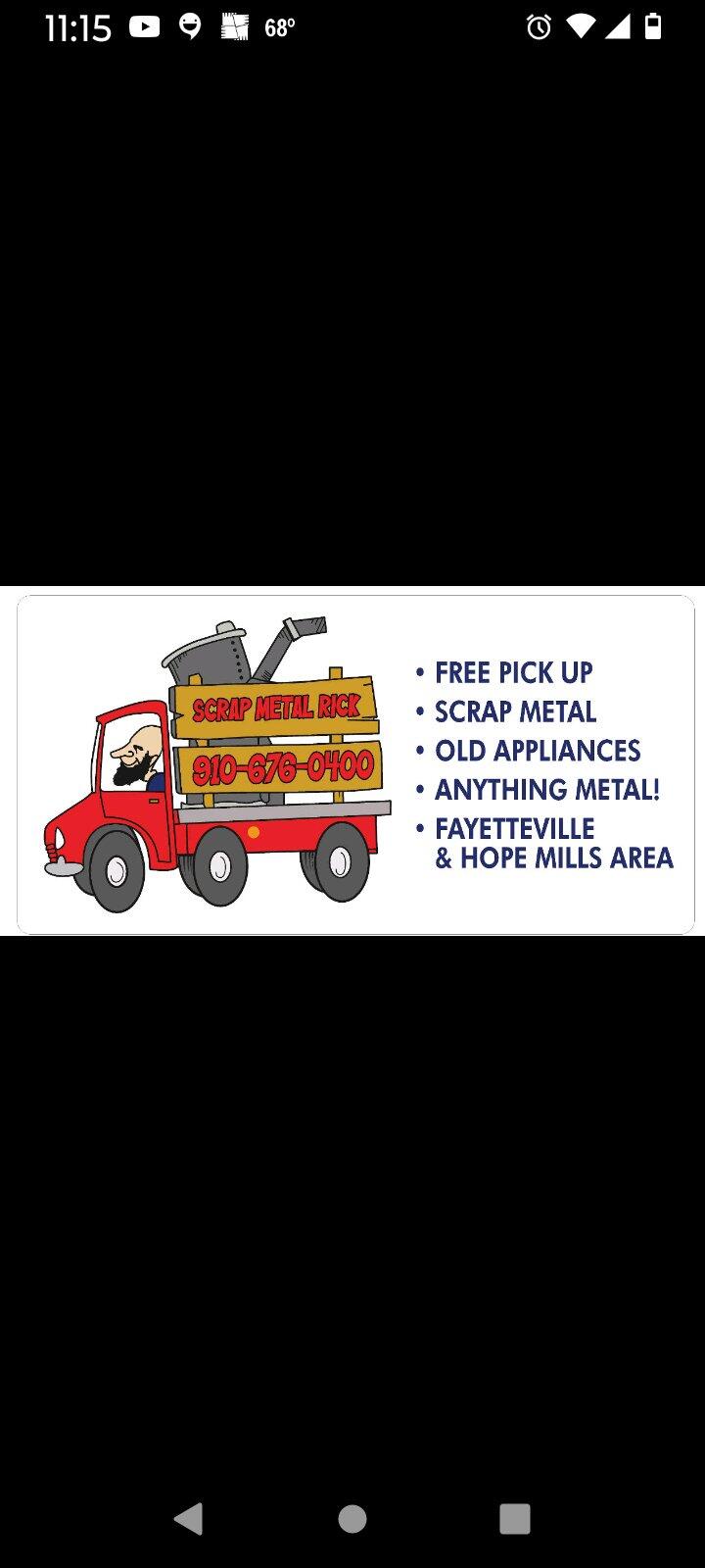 scrap metal Rick Nextdoor