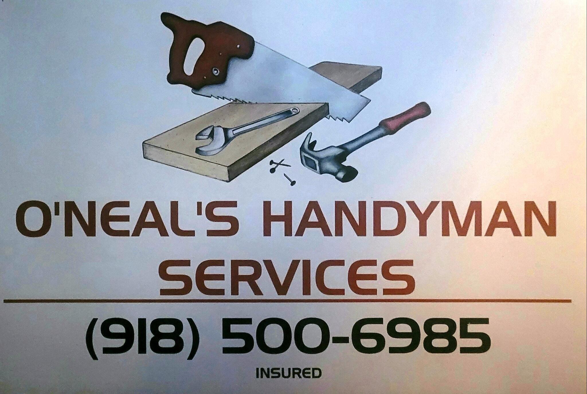 O'Neal's Handyman Service Tulsa, OK Nextdoor