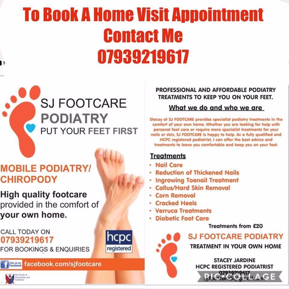 SJ FOOTCARE PODIATRY Glasgow, GBSCT Nextdoor