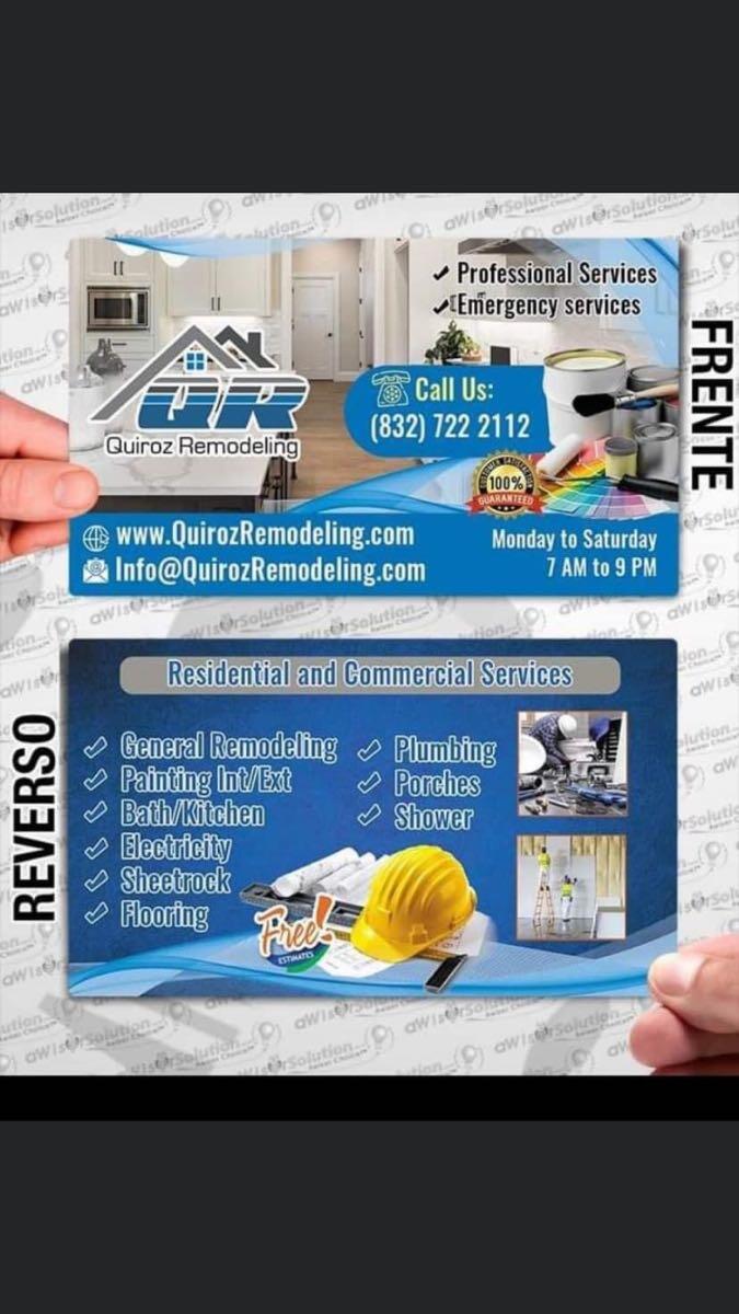 Quiroz remodeling - Houston, TX - Nextdoor