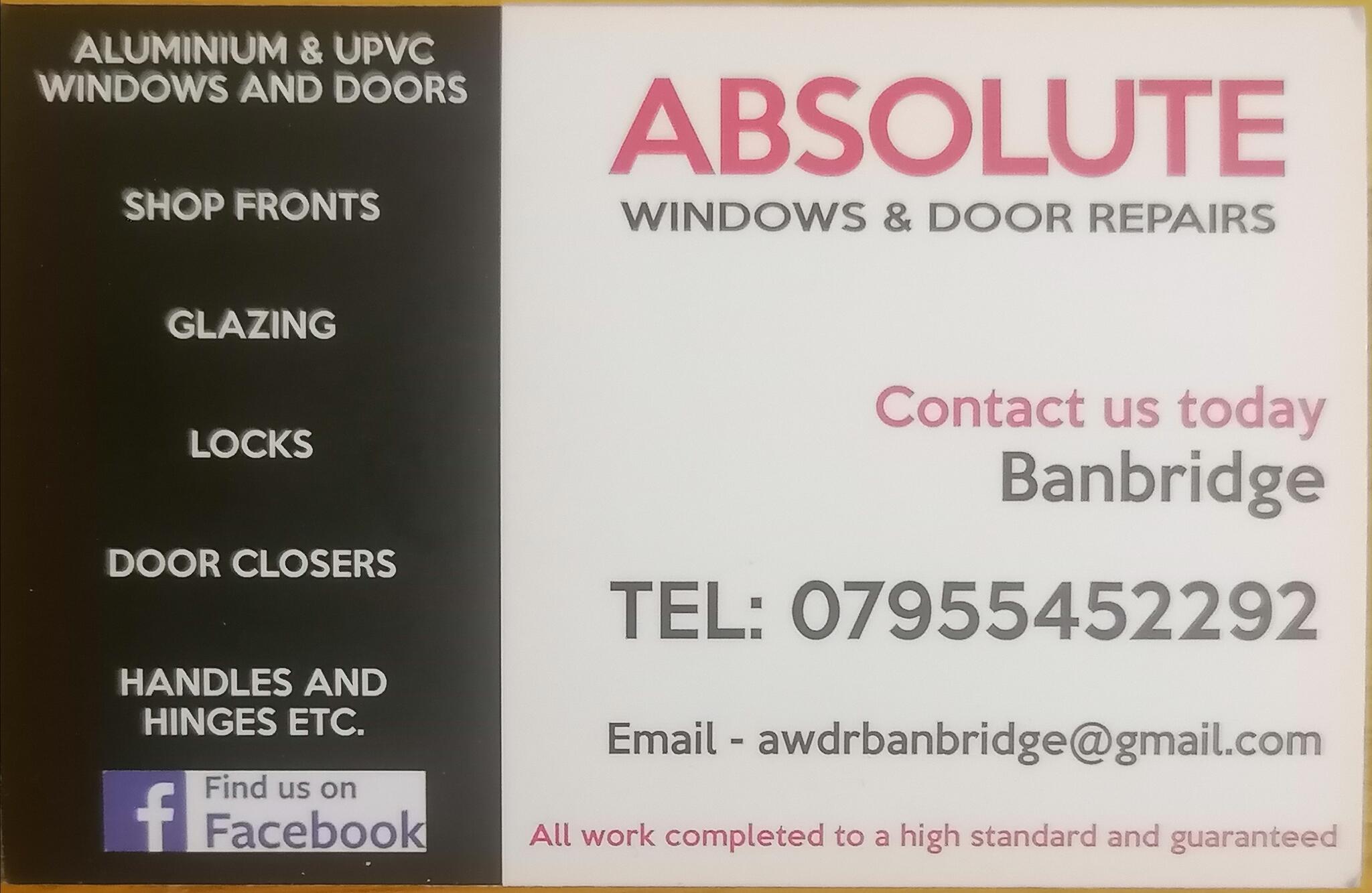 Absolute Windows And Door Repairs Banbridge, Northern Ireland Nextdoor