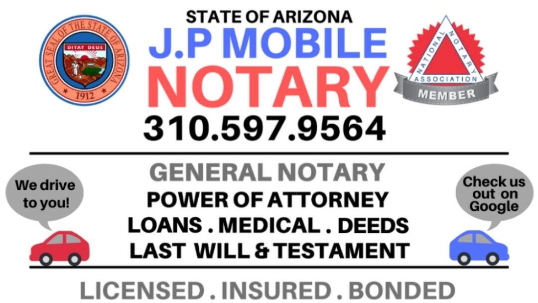 J.P Mobile Notary Tempe, AZ Nextdoor