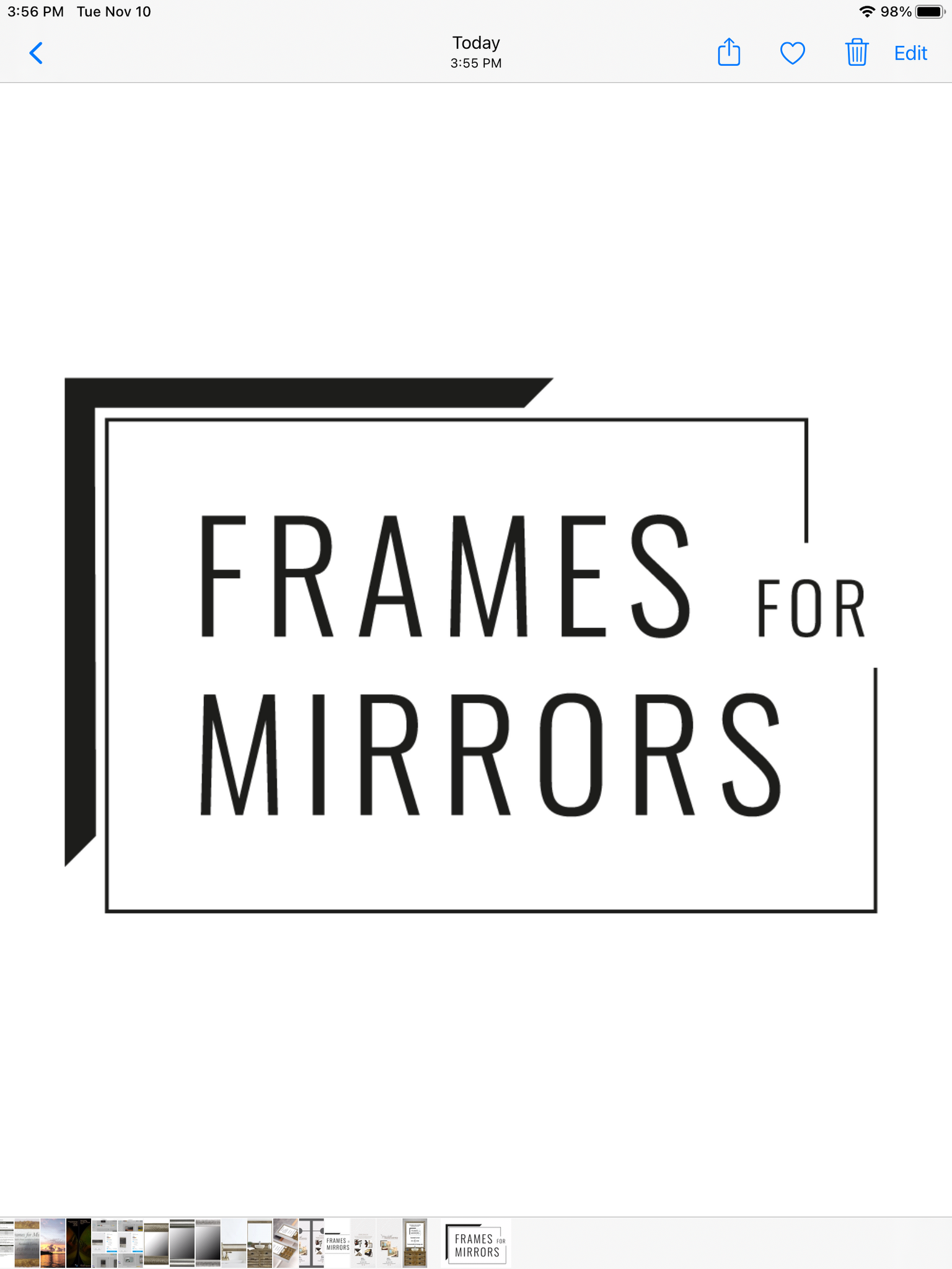 Frames For Mirrors Nextdoor