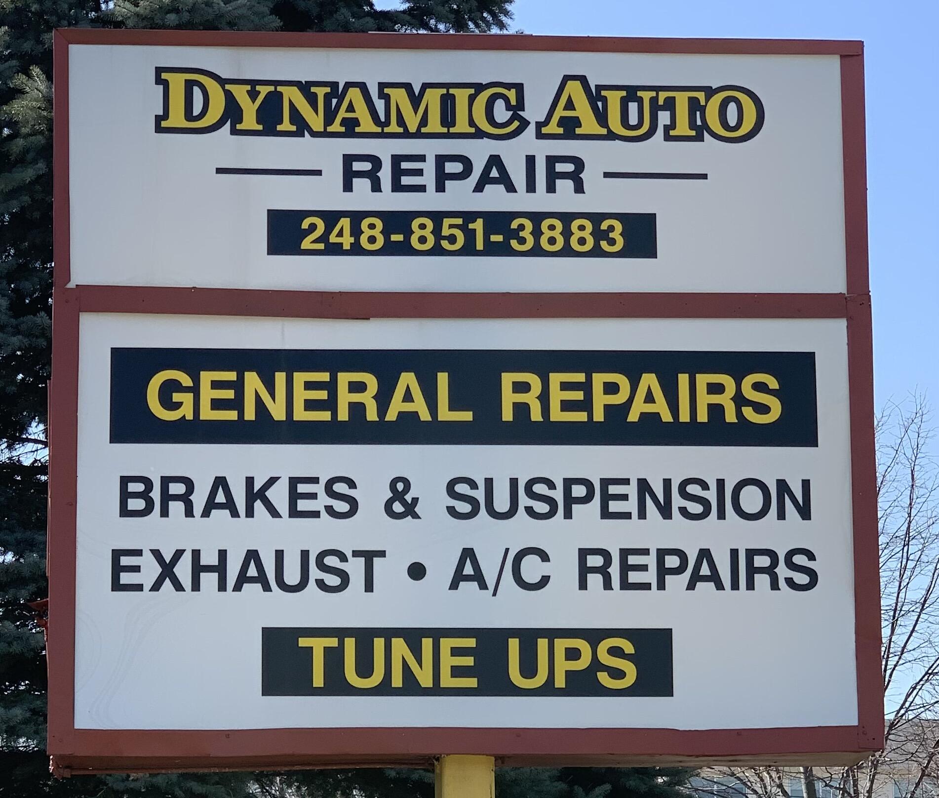 Discussion Dynamic Auto Repairs & Tire Center Llc more