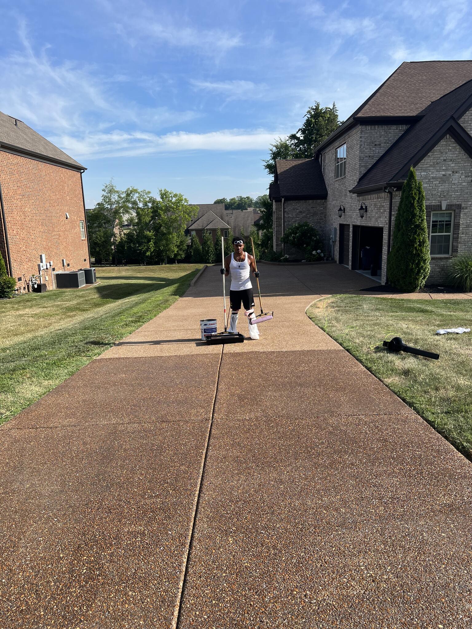 Seal of Approval Driveway sealing and power washing Brentwood, TN