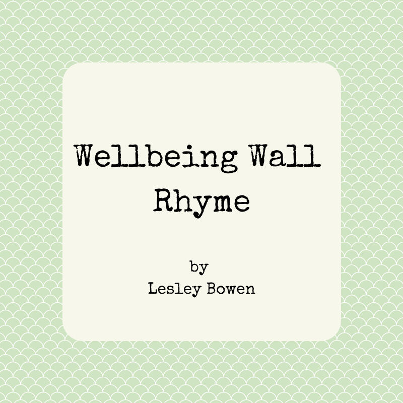 Wellbeing Wall Rhyme - Nextdoor