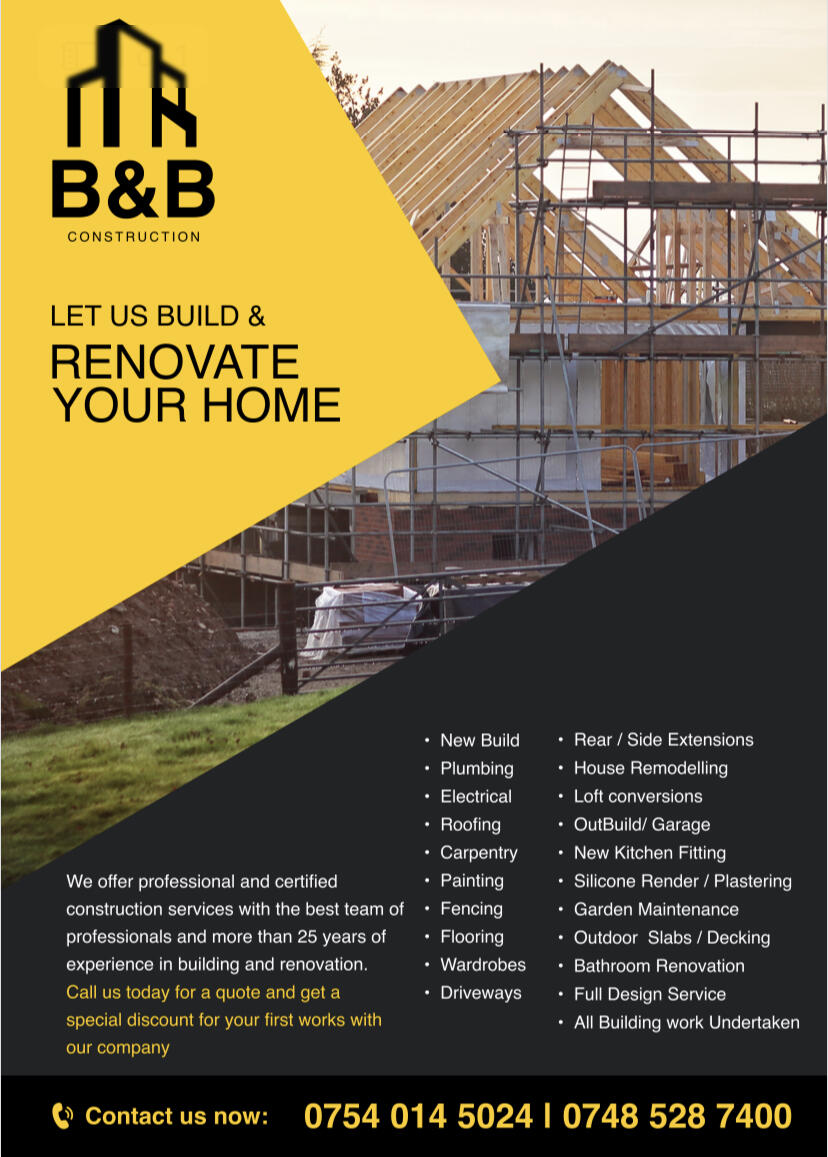 B&B Construction Ltd - Uxbridge - Nextdoor