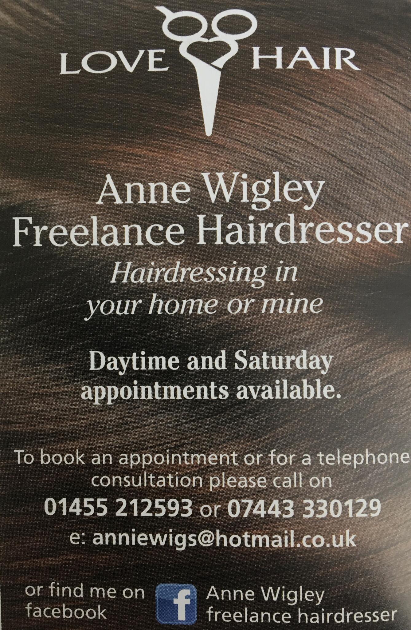 Anne Wigley Freelance Hairdresser Nuneaton Nextdoor