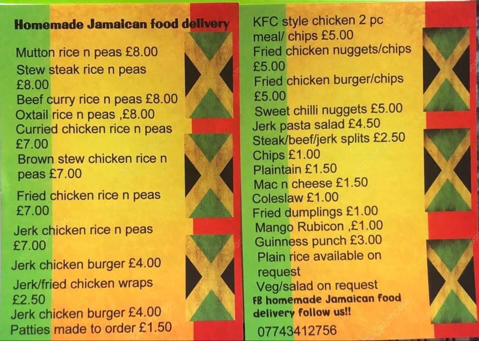 homemade Jamaican food delivery Manchester Nextdoor