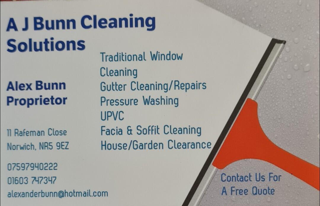 A J Bunn cleaning solutions Norwich, GBENG Nextdoor