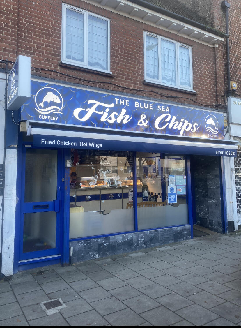 The Blue Sea Fish And Chips Cuffley Potters Bar Nextdoor