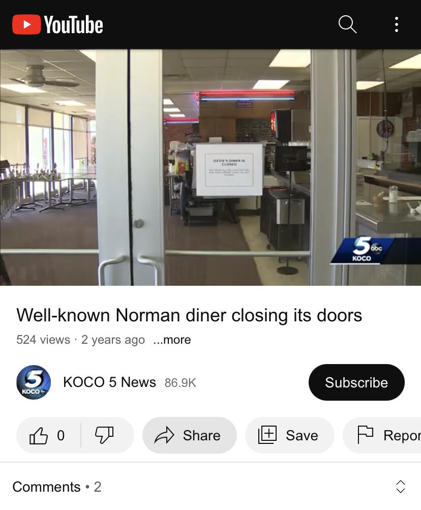 Ozzie's Diner Norman, OK Nextdoor