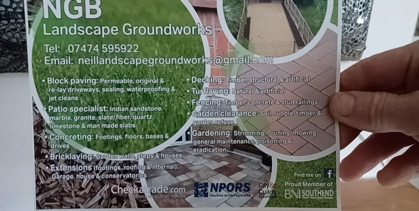 N G B Landscape Groundworks - Rochford - Nextdoor