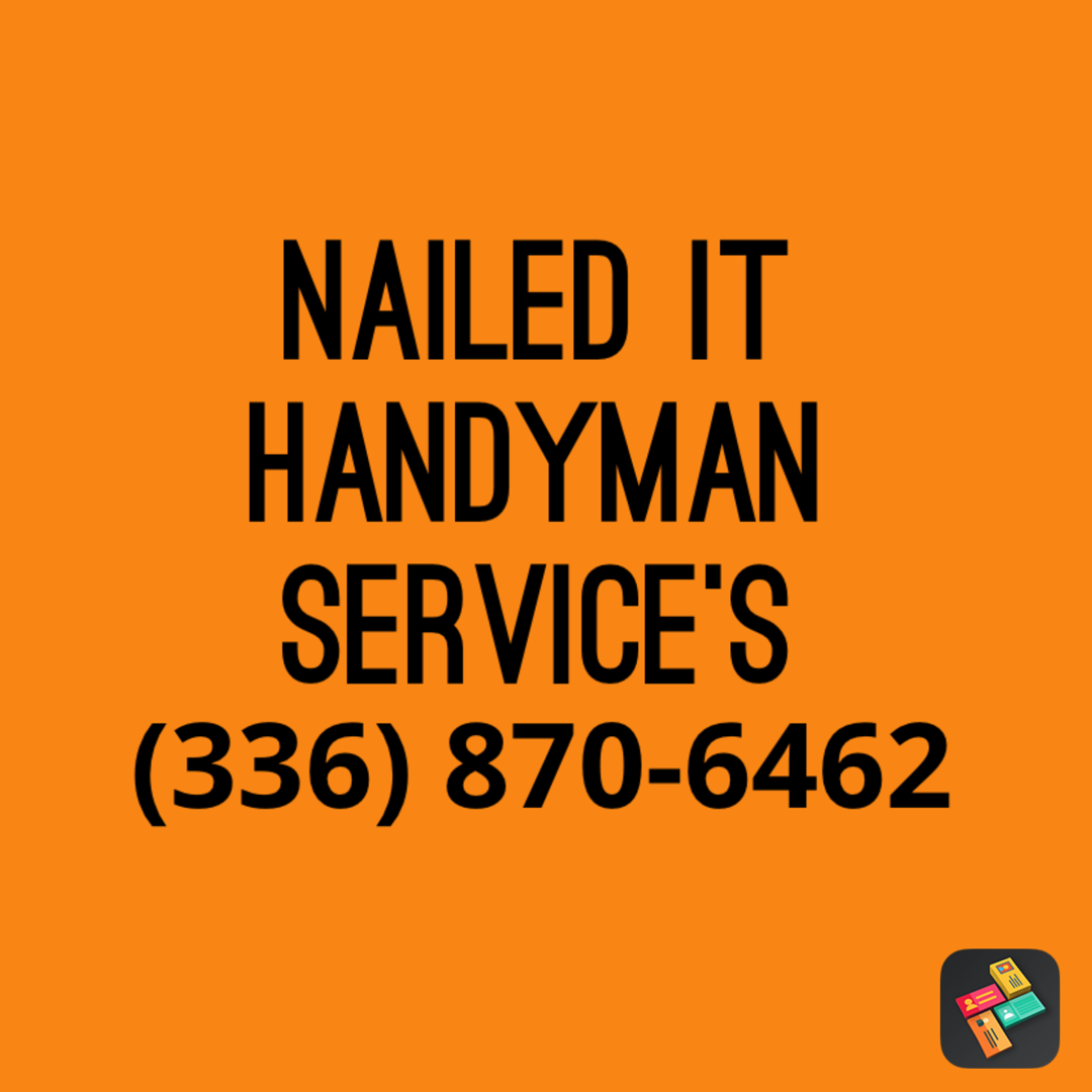 Nailed it Troutman, NC Nextdoor