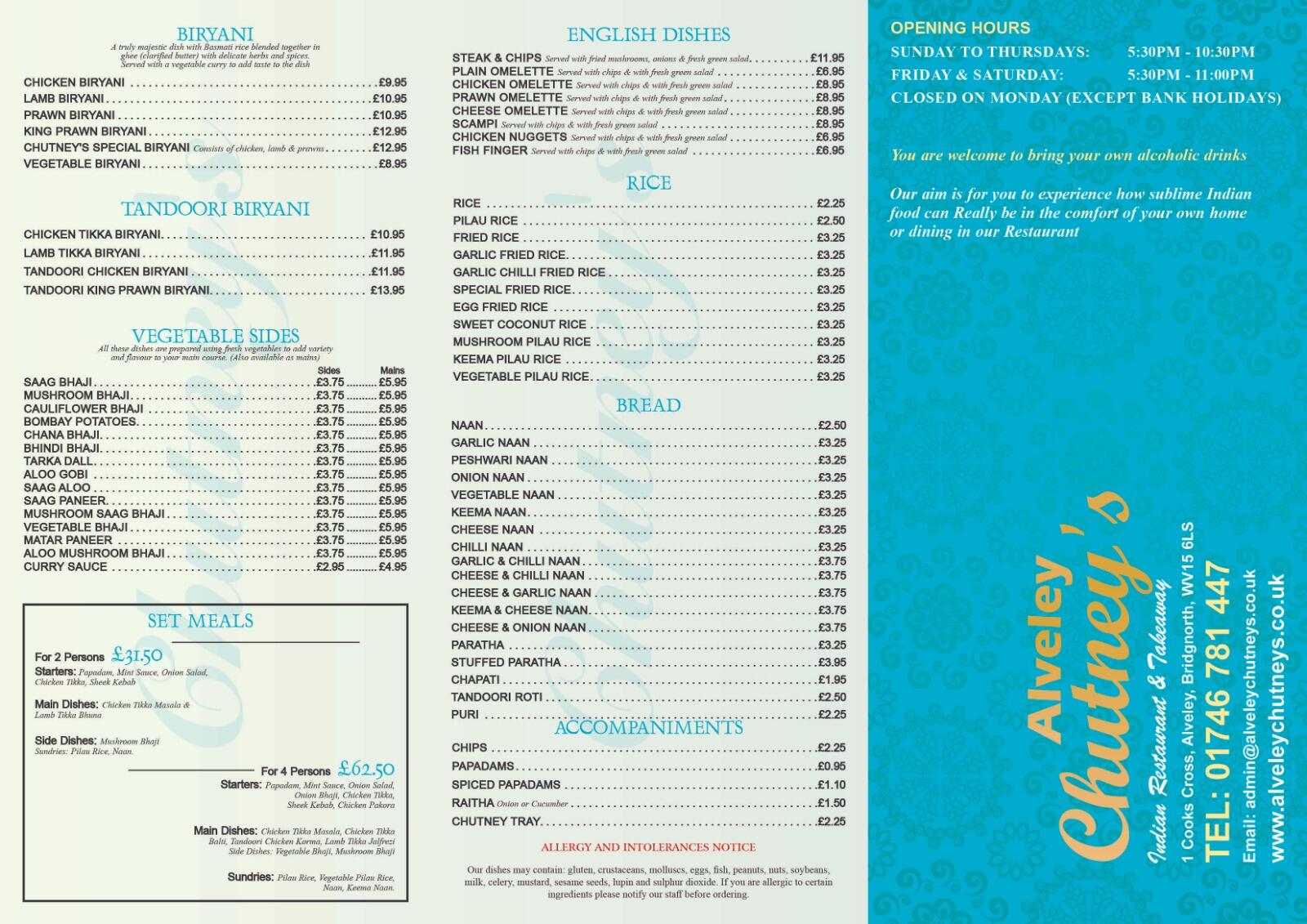 Alveley chutneys Bridgnorth Nextdoor