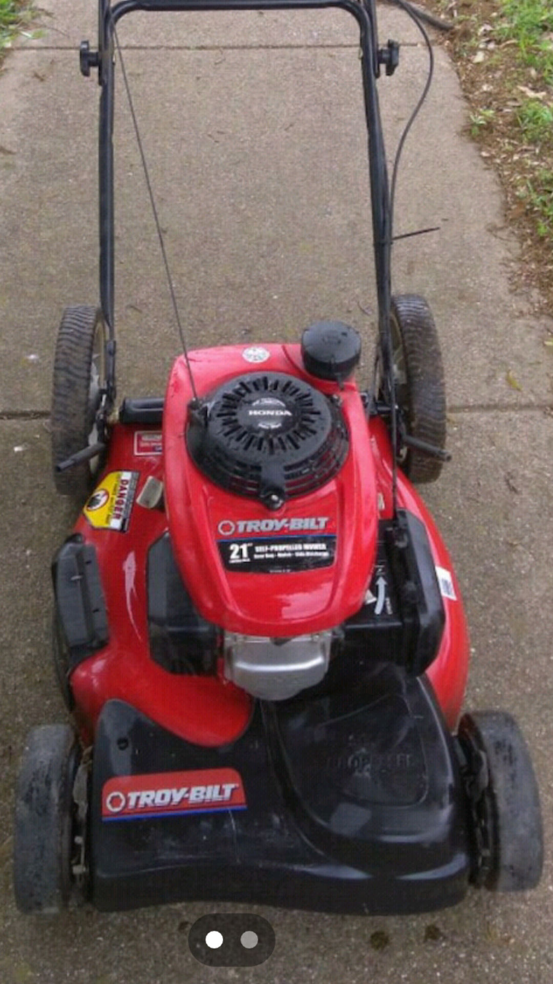 Vista lawn mower online repair