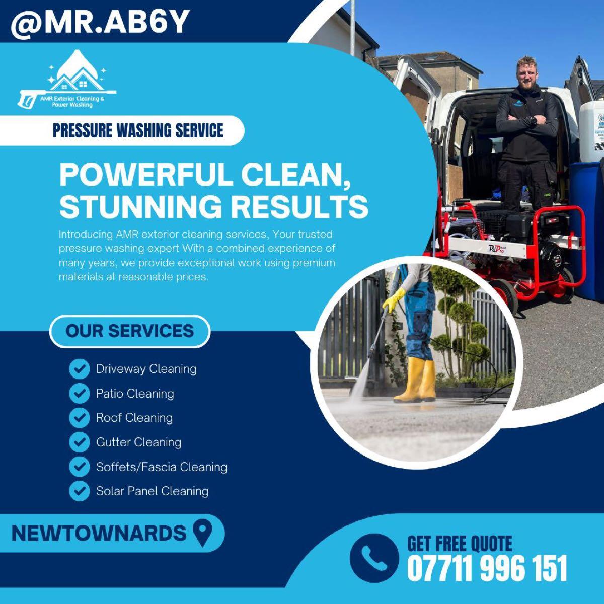 AMR Exterior Cleaning And Pressure Washing Bangor GB NIR Nextdoor