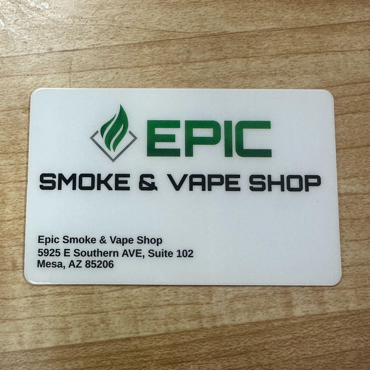 EPIC SMOKE & VAPE SHOP - Mesa, AZ - Nextdoor