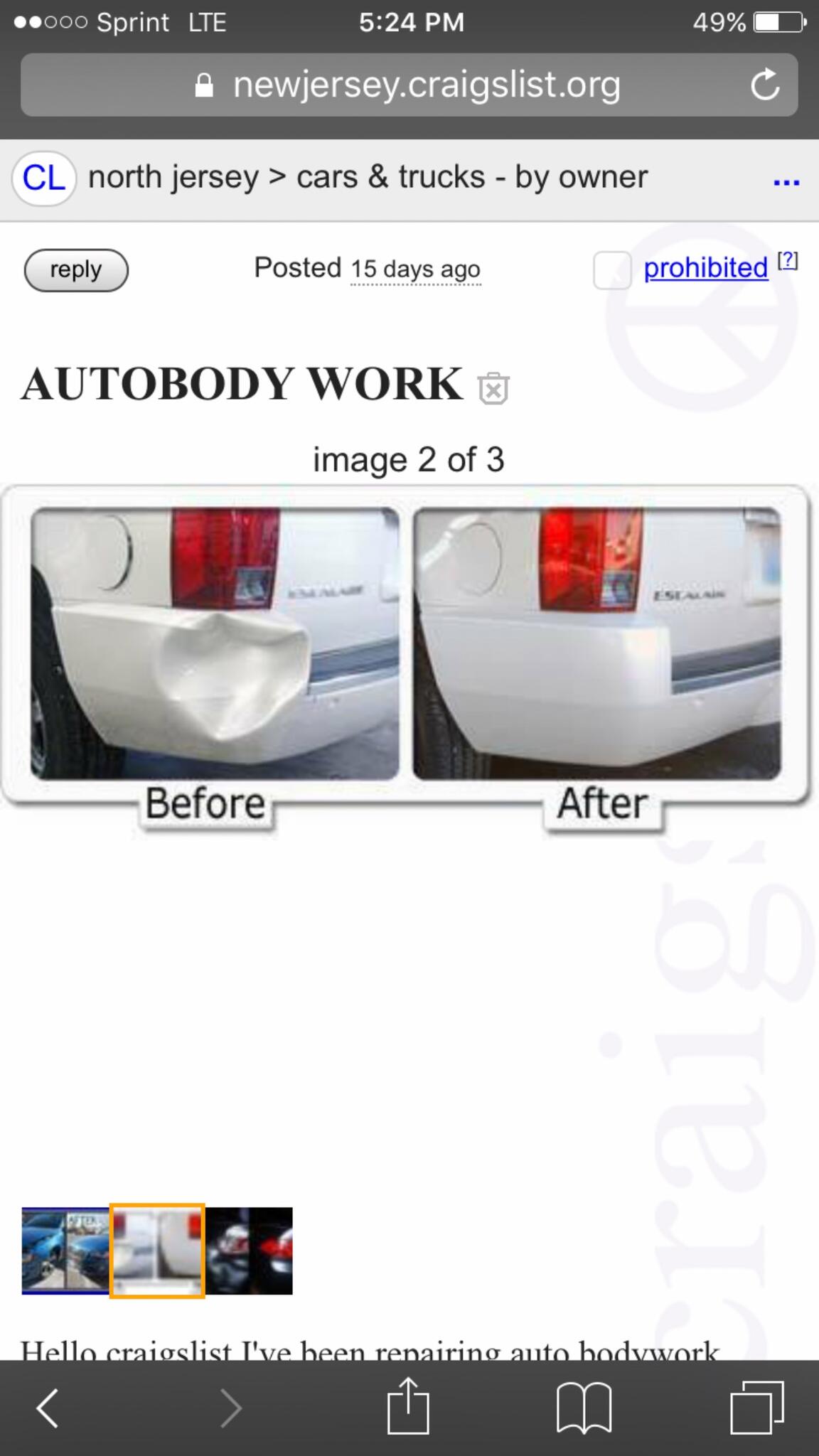 Mobile auto body repair - Nextdoor