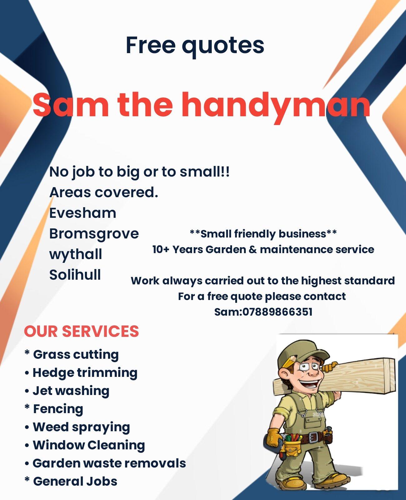 Sam The Handyman Nextdoor