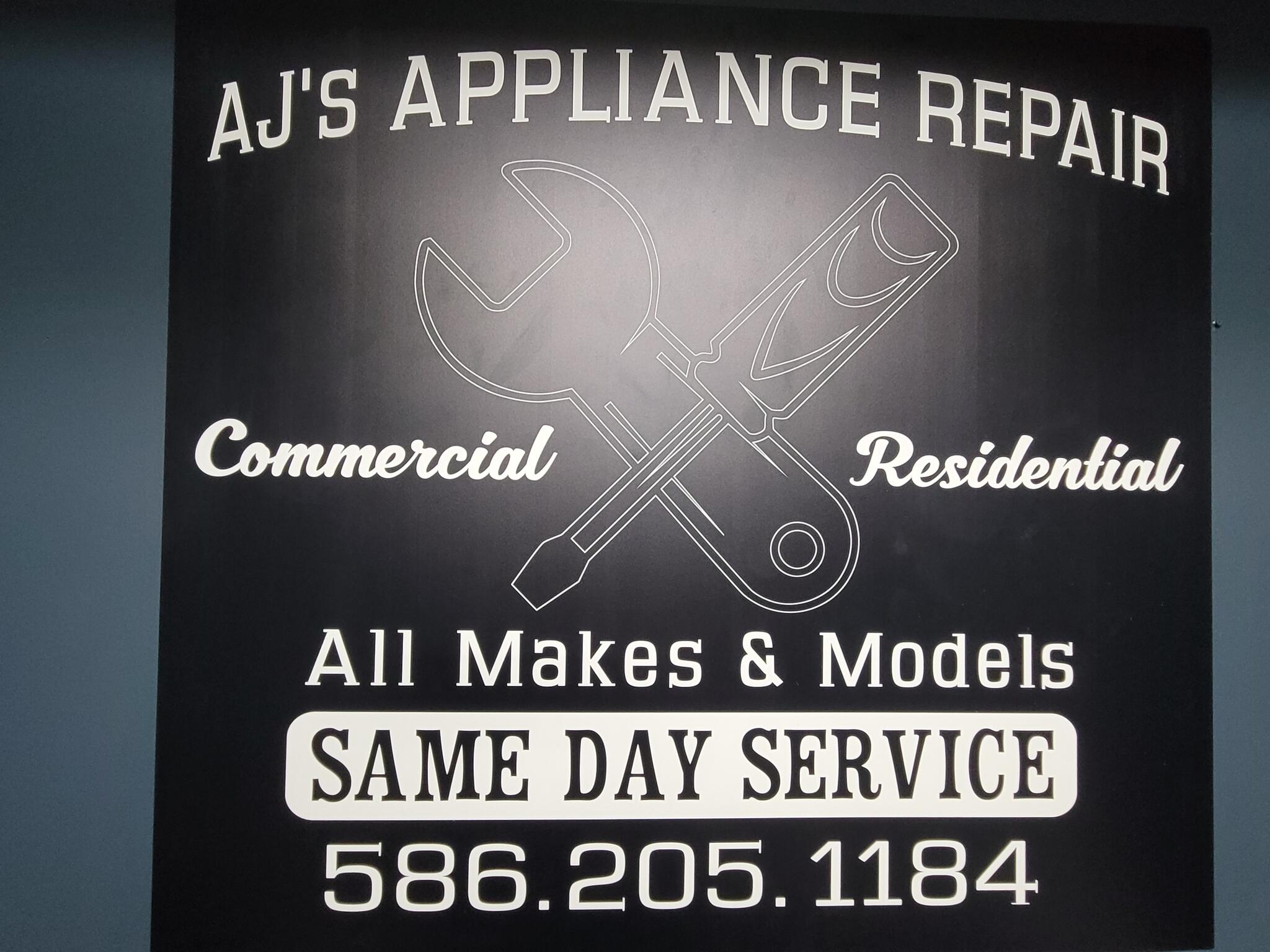 Aj's Appliance Repair LLC Fraser, MI Nextdoor