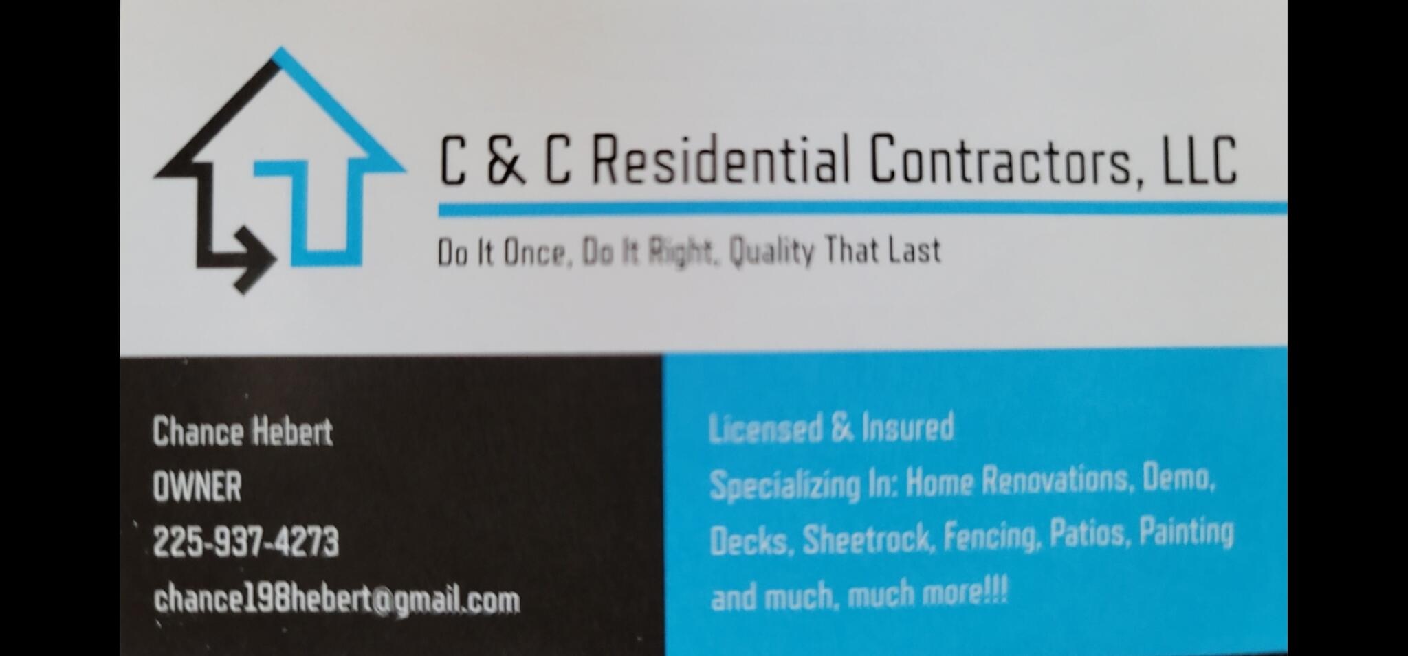 C&C Residential Contractors Nextdoor