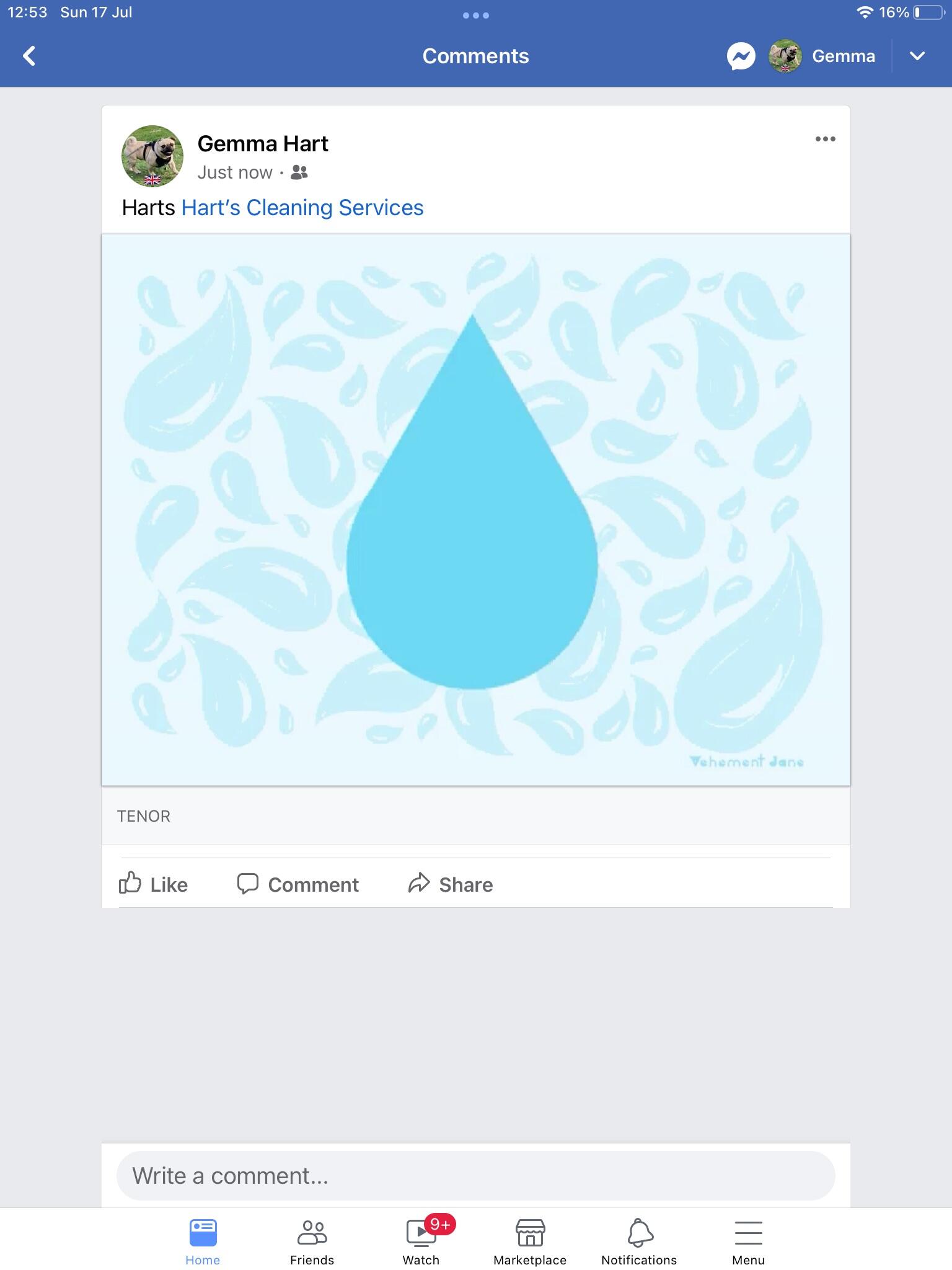 Harts cleaning Gateshead, GBENG Nextdoor