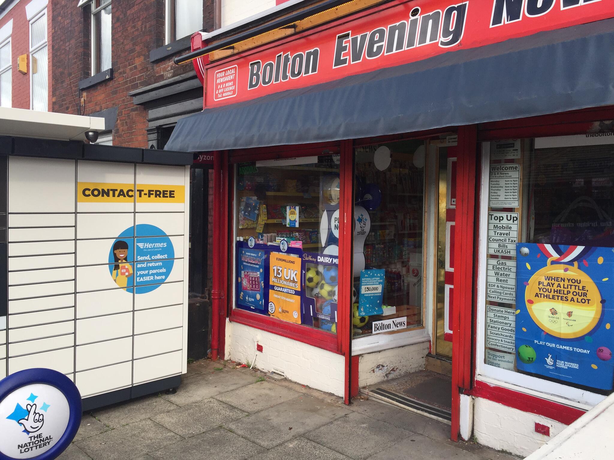 D&R News and Off Licence Bolton Nextdoor