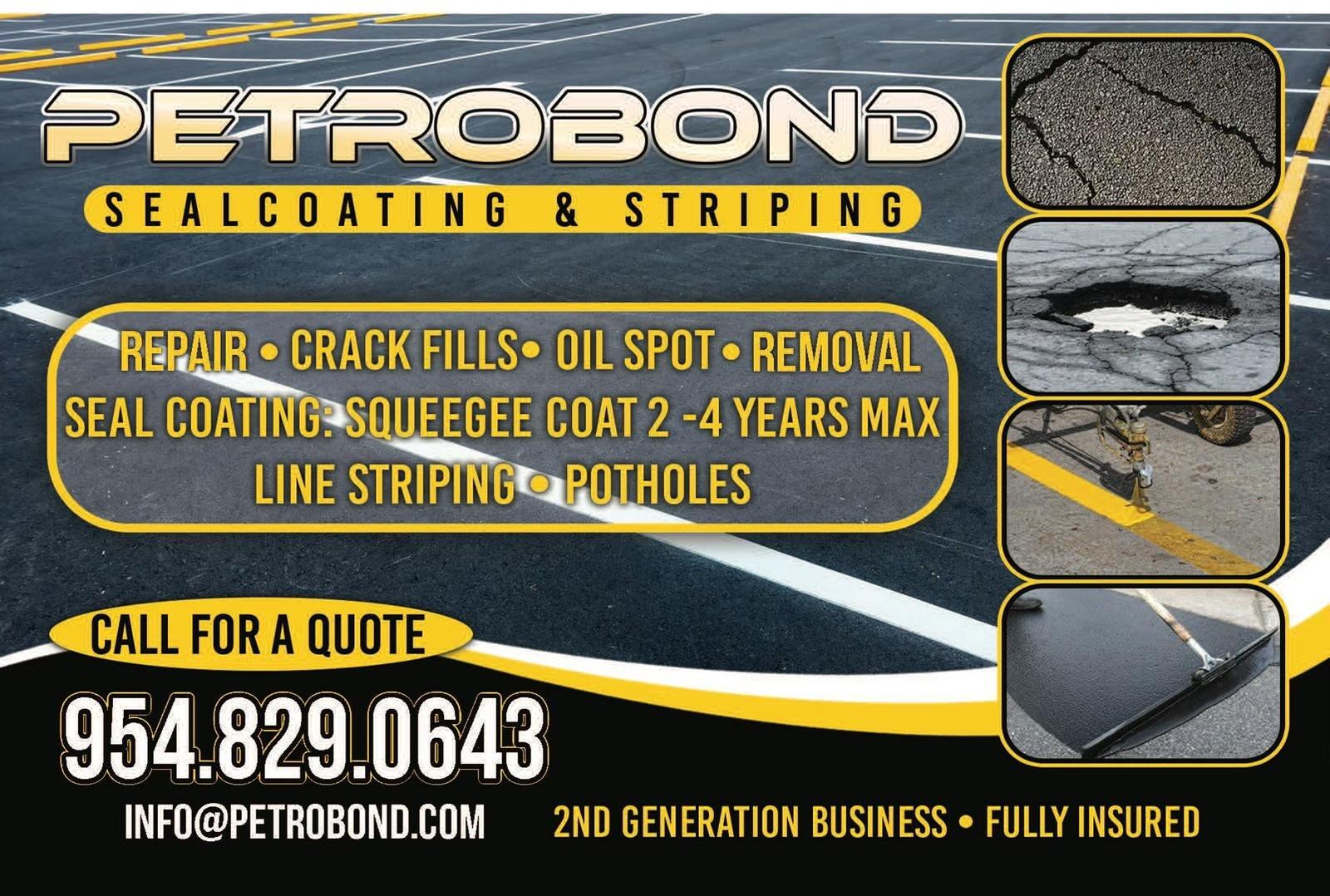 Petrobond seal coating and stripping. - Fort Lauderdale, FL - Nextdoor