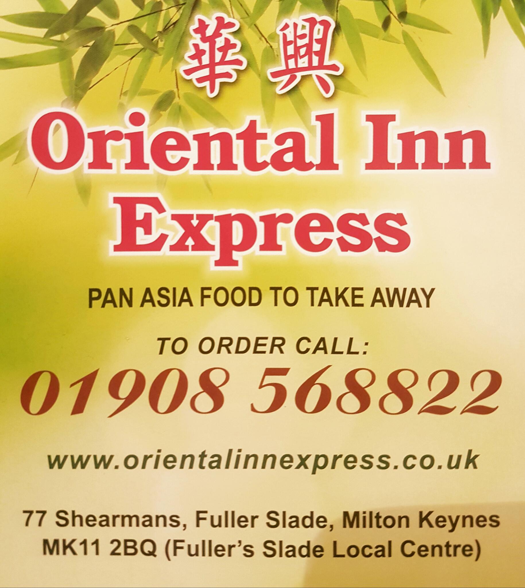 Oriental Inn Express, Chinese Food to Take Away Milton Keynes