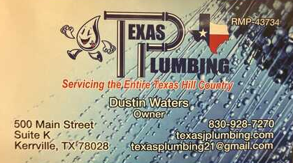 Plumbers Kerrville Tx