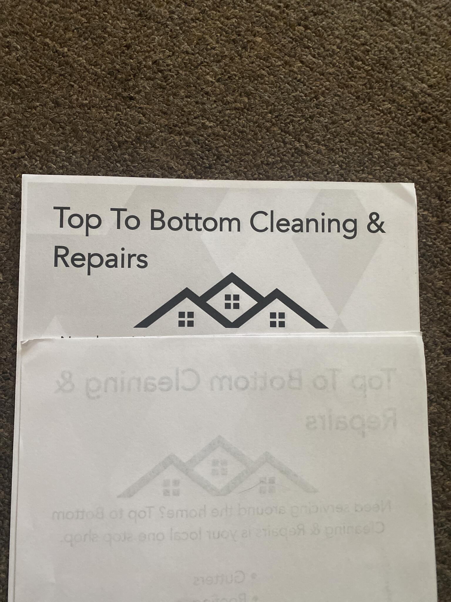 Top To Bottom Cleaning&Repair Nextdoor