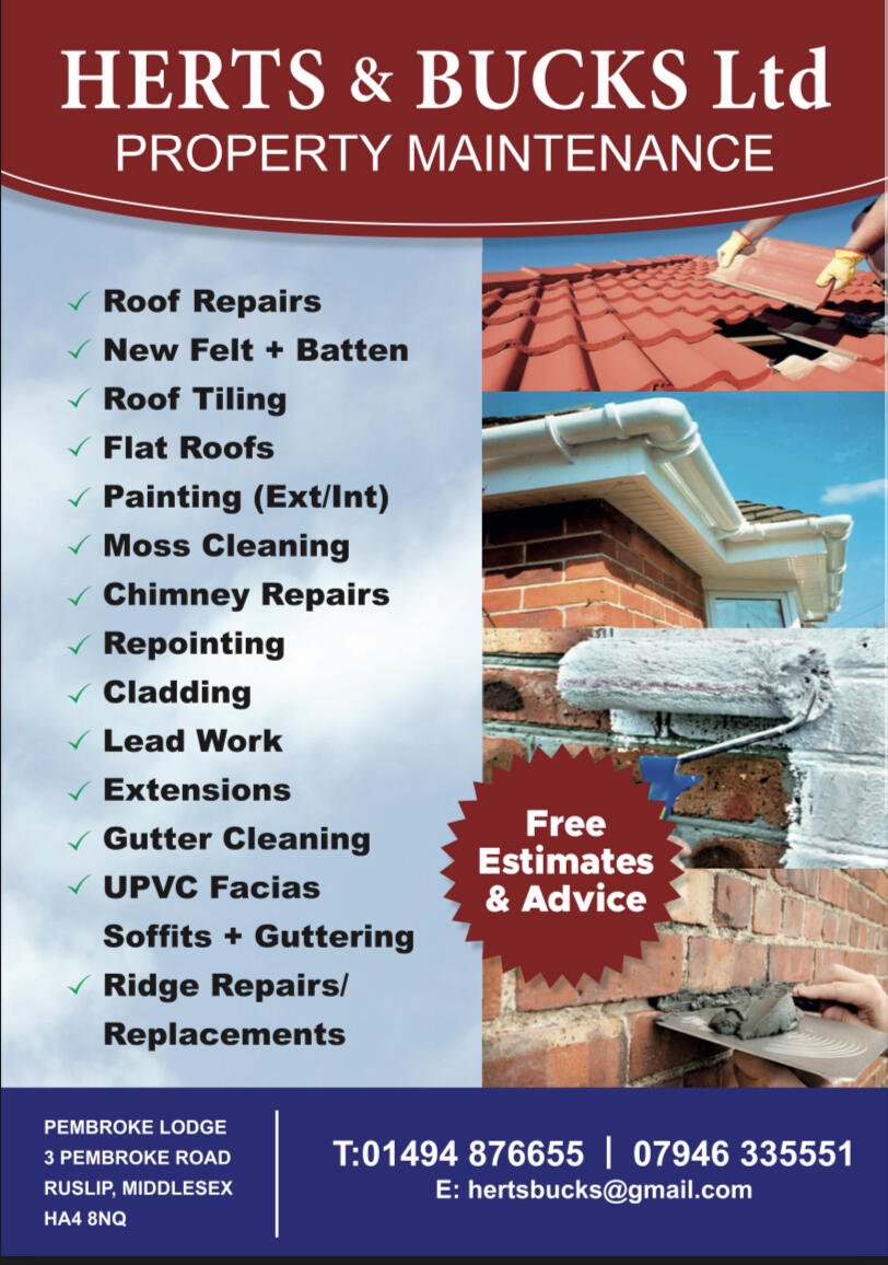 Herts & bucks property maintenance Ruislip, GBENG Nextdoor