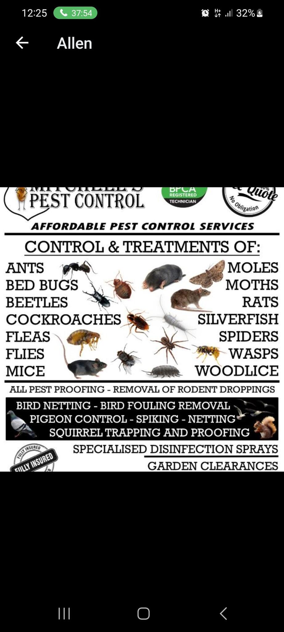 Mitchell's Pest Control Sheffield, GBENG Nextdoor