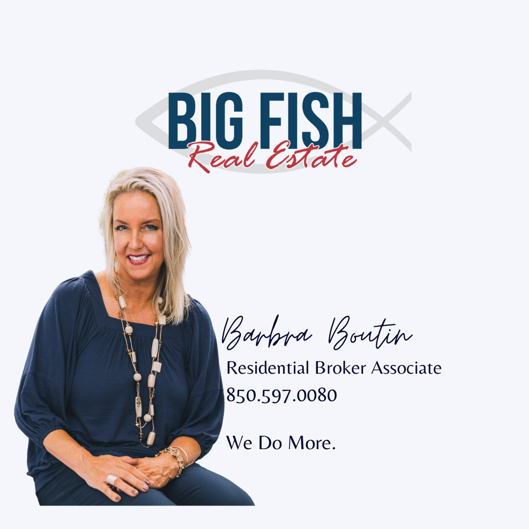 Barbra Boutin, Broker Associate/ Realtor® Big Fish Real Estate