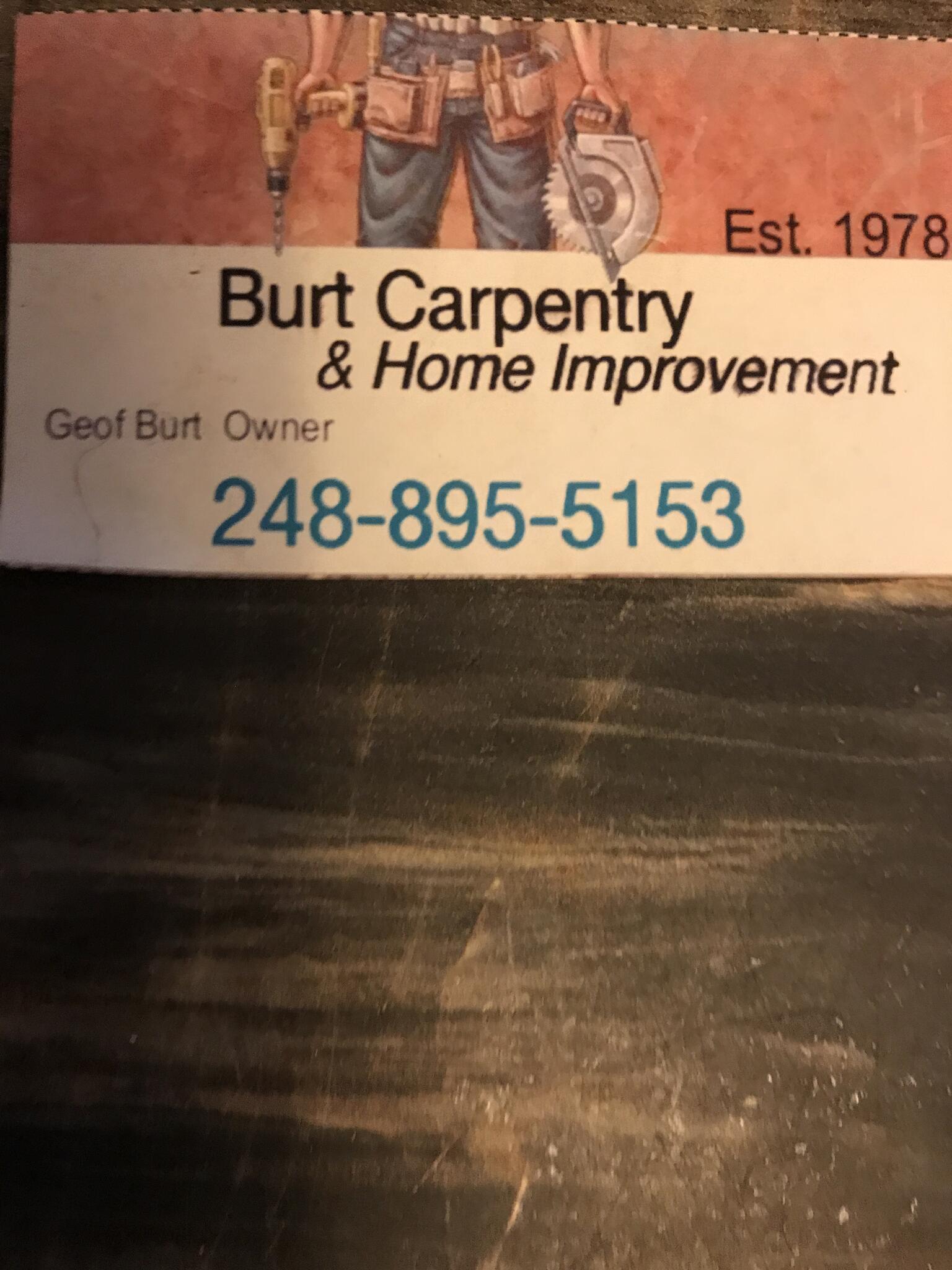 Burt Carpentry and Home Improvement Bloomfield Hills, MI Nextdoor