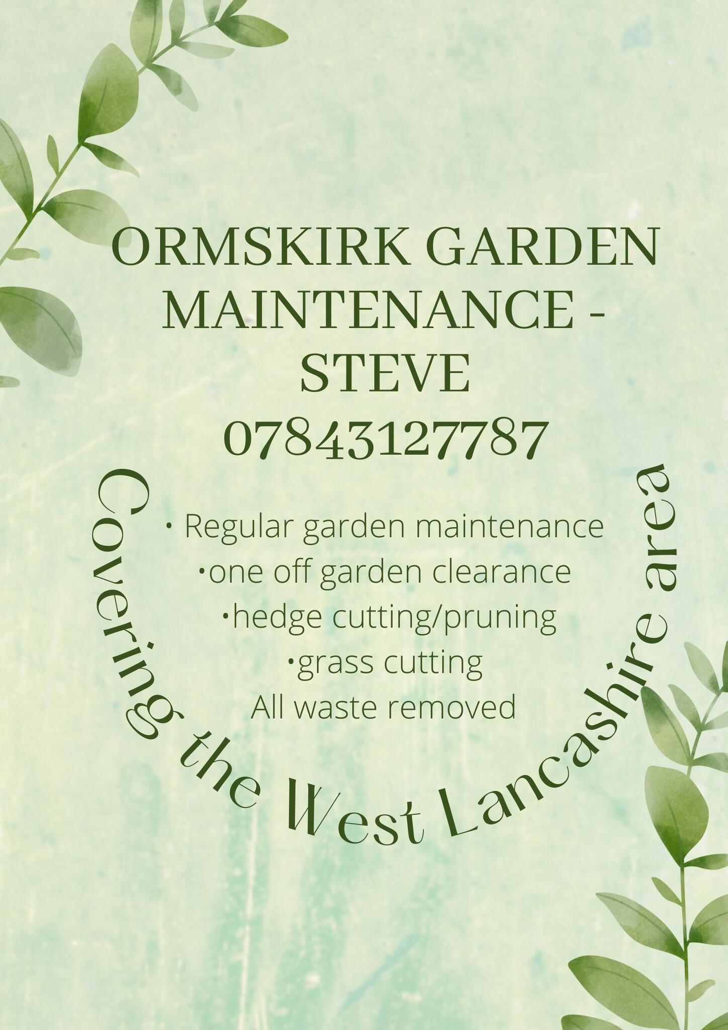 Ormskirk Garden Services Ormskirk, GBENG Nextdoor