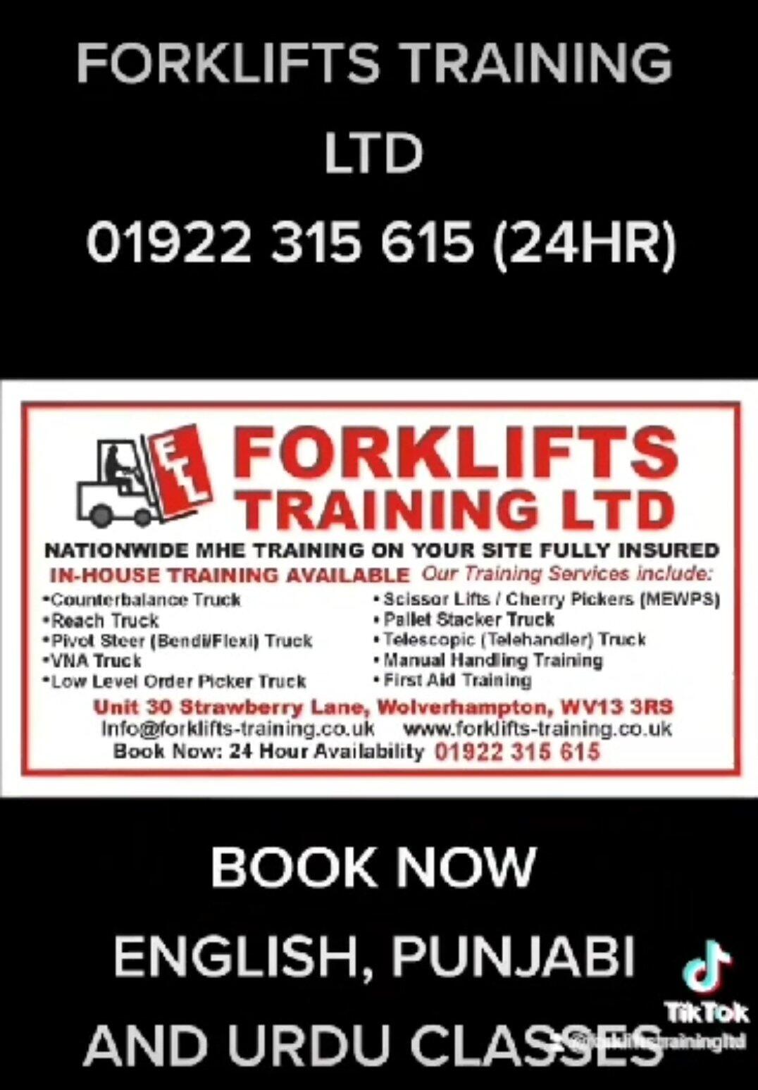 FORKLIFTS TRAINING LTD Willenhall, England Nextdoor